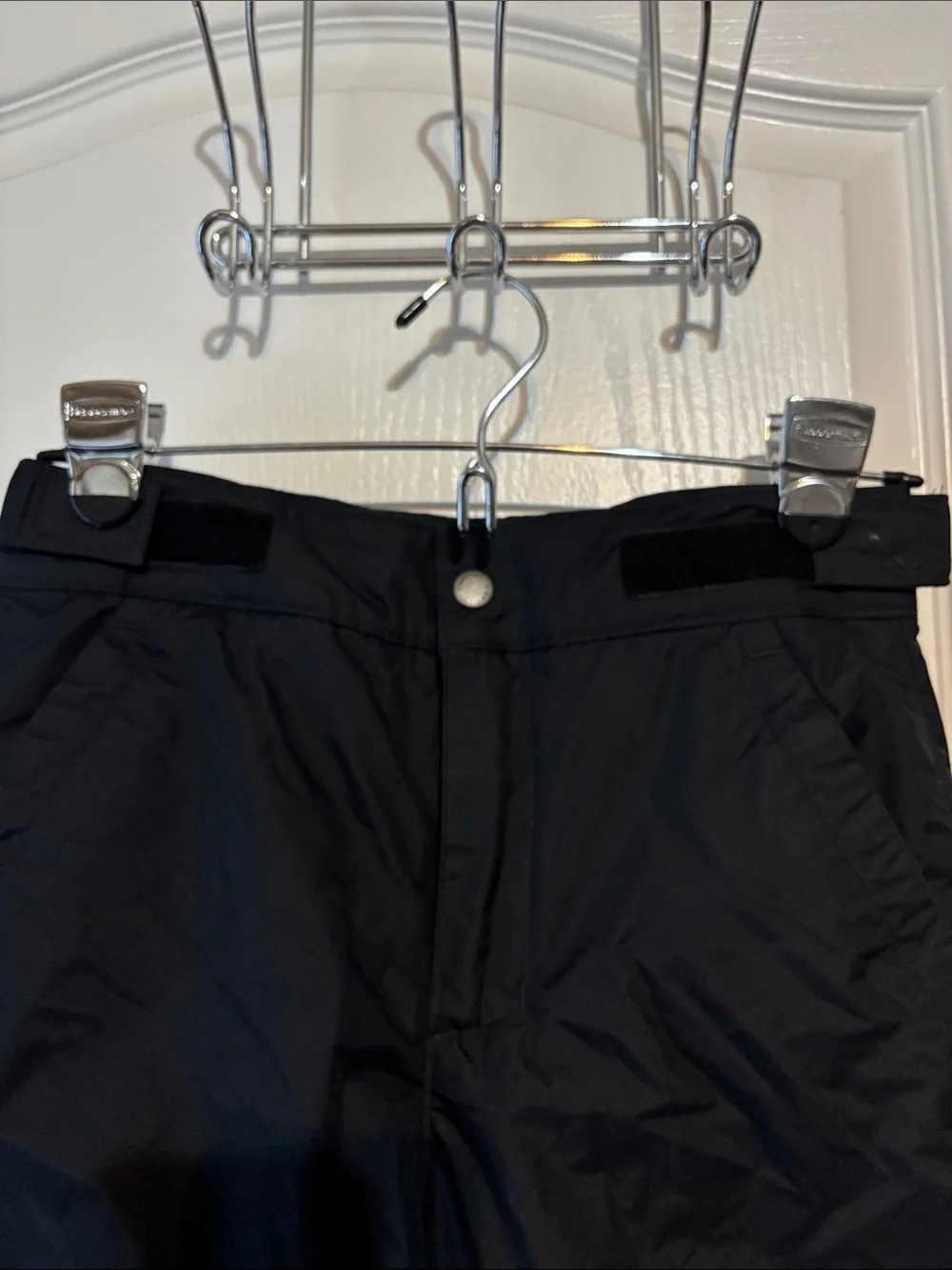 Kids Black Insulated Snow Pants - Youth Winter Bottoms